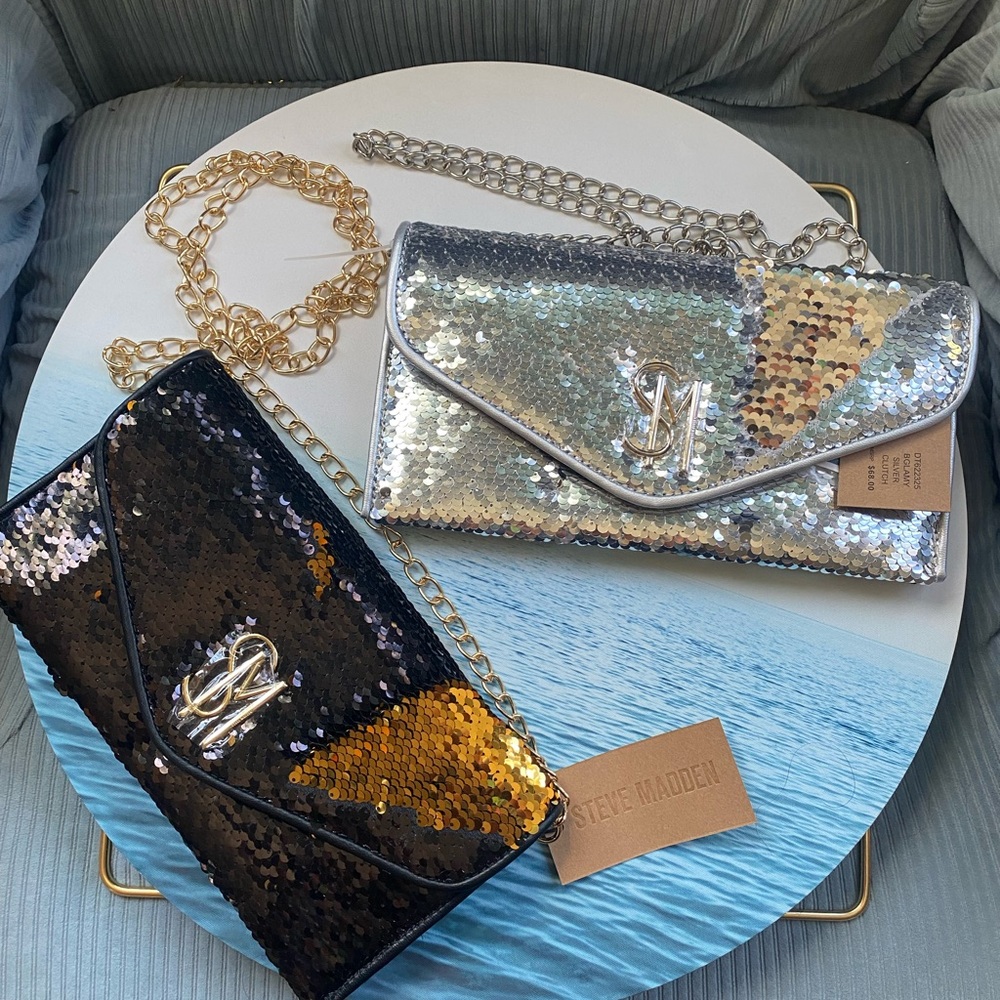 Dazzling 3-way Sequin Handbag!!! BLACK